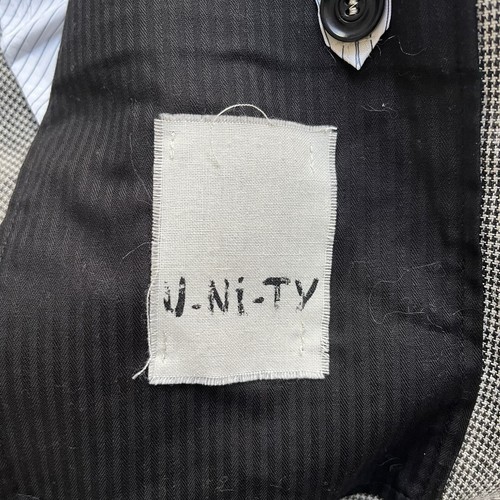 U-Ni-Ty japanisches Label dekonstruierter Blazer 50 Pfund Ifsixwasnine - Bild 3 von 4