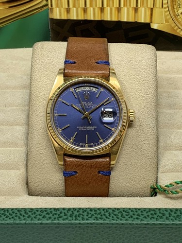 Rolex President Day-Date Rare Blue Dial 