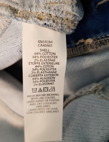 The Children's Place Mädchen Größe 10 SLIM Jeggings Jeansleggings blau neu ohne Etikett - Bild 7 von 7