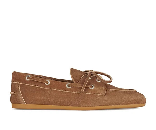 Jeffrey Campbell Women's Boat Loafers – Camel Suede – Size US 10 / UK 7.5 /EU 41 - Picture 4 of 14