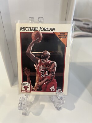Michael Jordan フィギュア カード 1991 NBA 未開封 1991 NBA Hoops Michael Jordan, Most Valuable Player Card # 30 | eBay