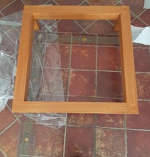  MERITALIA Made In Italy.base tavolino Mod. VICTORY In mogano con intarsi, Nuovo