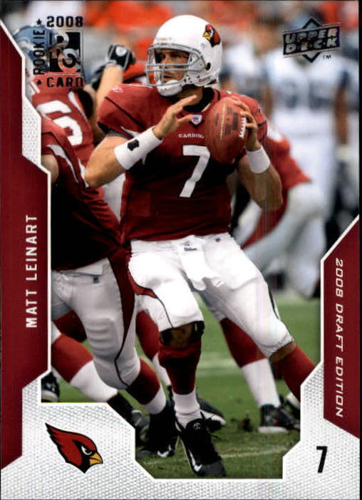 2008 Upper Deck Draft Edition Football Base Singles #102-250 (Pick Your Cards)