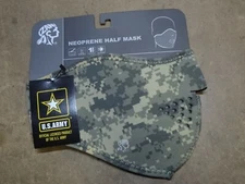 Zan HeadGear US ARMY Airborne Face Mask Neoprene ACU Camo Combat Digital OD