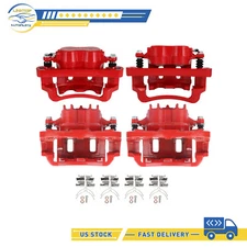 Brake Calipers Front and Rear Pairs For Ford F-250 F-350 Super Duty 2000-2004