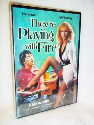 Theyre Playing With Fire Dvd 2017 New Sybil Danning Eric Brown 