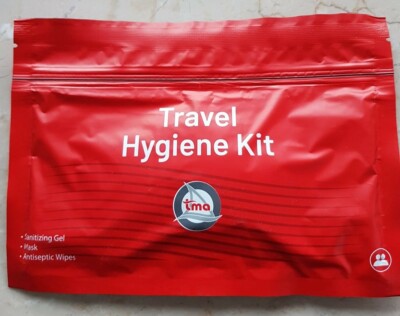 Travel Hygiene KIT Corona Schutz Set v. TMA WasserFluggesellschaft Malediven Neu