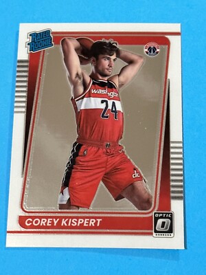 2021-22 Panini Donruss Optic Corey Kispert Rated Rookie #183 Washington RC (L)