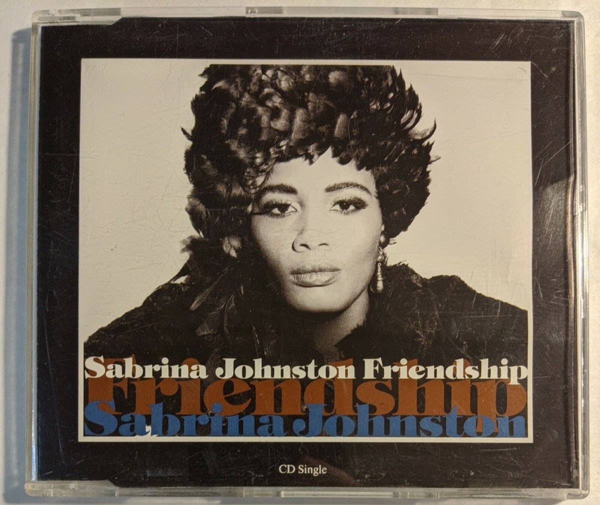 Sabrina Johnston ‎Friendship EastWest ‎YZ 637 CD Single German NM