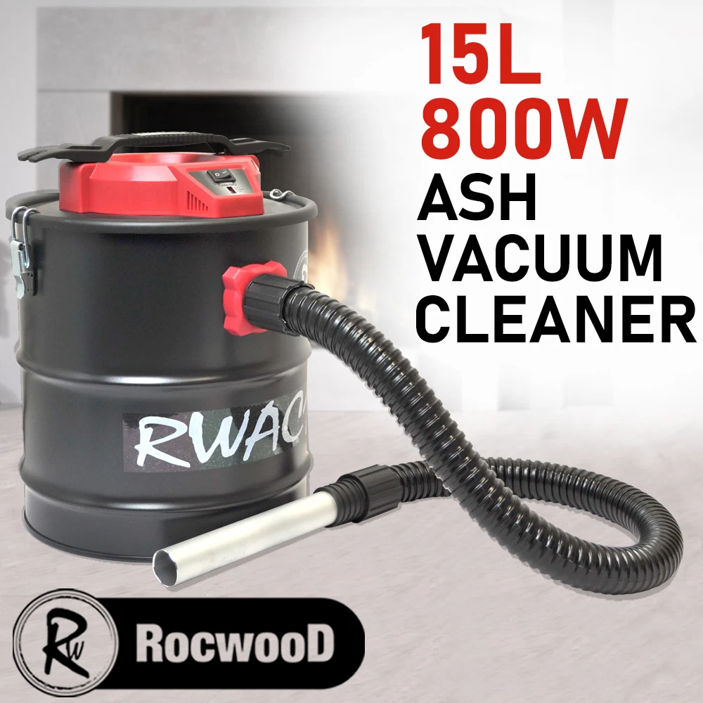 Ash Vacuum Cleaner 15L 800W RocwooD Fireplace BBQ Stoves Home Workshop |  eBay