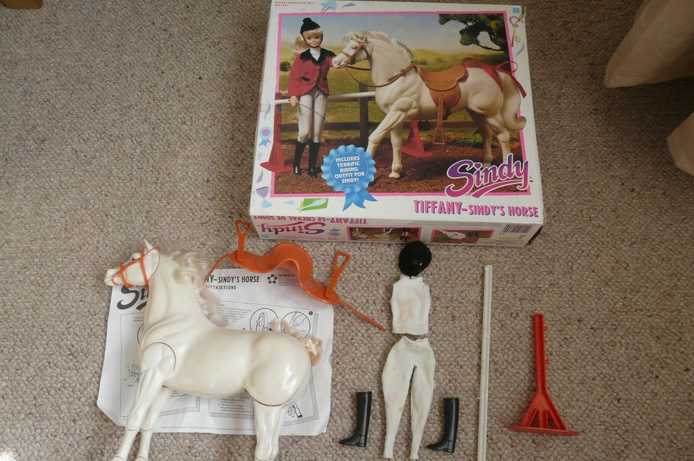 Vintage Sindy Tiffany Horse Boxed 1989