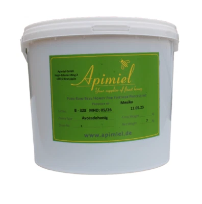 APIMIEL (EUR 7,71/kg) Miele di Avocado 7 kg Messico (Miele di Foresta)