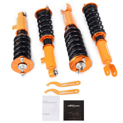 Coilover Suspension Strut Shock Springs For Nissan 300zx Z32 90-96