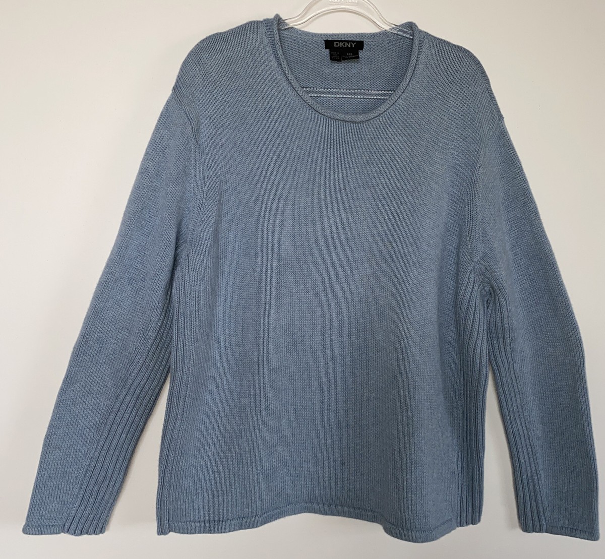 dkny blue sweater