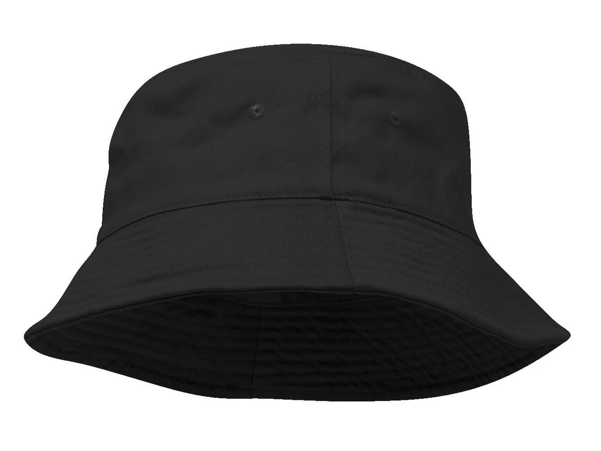Pigment Dyed Bucket Hat-Black | eBay