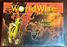 World Wise Geography Card Game Asian Realm  NEW  VINTAGE 2001 Board Game