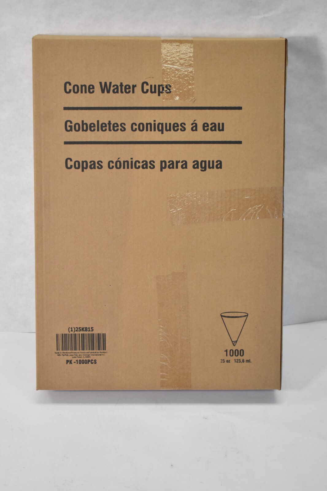 Disposable Cone Water Cups 4-1/4oz Capacity White 1000 Pack 