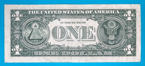 October 31, 1971 : C 10311971 A BIRTHDAY Note $1 One Dollar Bill - Picture 3 of 3