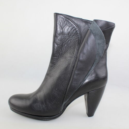 Women's shoes LUCIANO BARACHINI 2 (EU 35) ankle boots black leather DC577-35 - Afbeelding 1 van 3