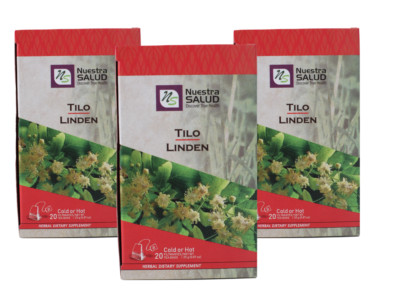 Linden Tea Tilo Herbal Tea Value Pack (60 tea bags) 
