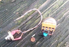 1 Volume Solderless Guitar wiring harness Bourns 500k Treble Bleed KellingSound 