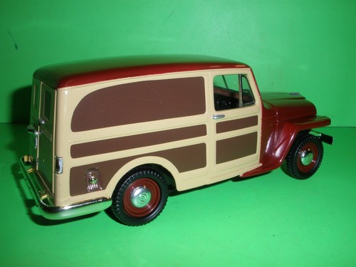 CLASSIC AUTO SERIES 1953 JEEP WILLYS PANEL DELIVERY TRUCK LIBERTY DIECAST - Picture 8 of 12