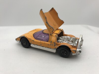 ミニカー MATCHBOX MAZDA RX500 & SuperFast MAD ROD Matchbox 1971 car Superfast Mazda RX500 Orange Diecast No 66