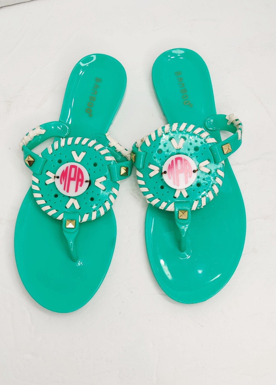 bamboo jelly sandals