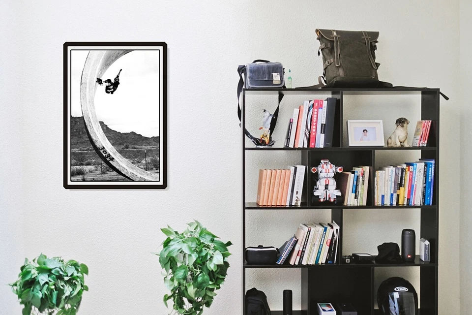 Tony Alva Poster, Skateboarding, Skating Full Pipe, Z Boys, California - Image 4 of 4