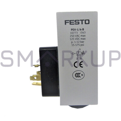 #ad #ad New In Box FESTO PEV 1 4 B 10773 PLC Pressure Switch 24VDC $67.11