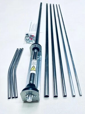 5/8 Wave High Gain HEAVY DUTY ALUMINIUM CB Base Station Antenna 10 & 11 Meters