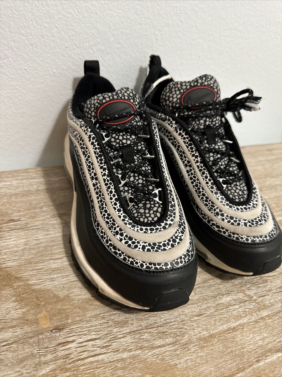 Nike Shoes Womens Size 7 Air Max 97 SE Black White Chile Red Nike Shoes Womens Size 7 Air Max 97 SE Black White Chile Red
