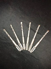 Qty 6 SDS Rotary Hammer Drill Bits 5/16" x 4 1/4" fit Hilti Bosch DeWalt Mikita