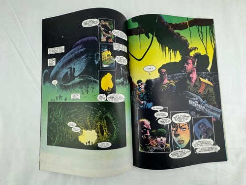 Aliens Earth War #1 Dark Horse Comics 1990 deuxième impression - Photo 3 sur 7