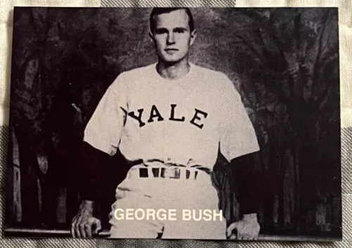 GEORGE BUSH 1990 Superstar #1 Limited Edition #4 of 20 Sport Cards Inc Baseball