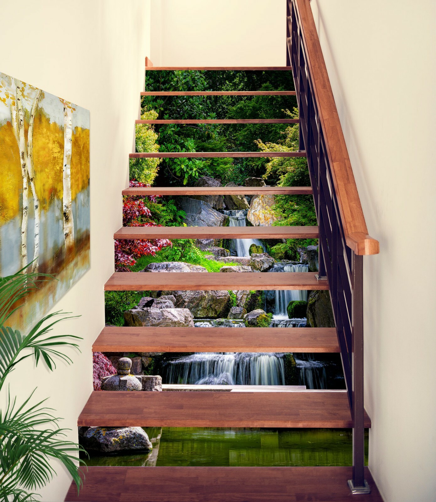 3D Stone Woods NA468 Stair Risers Decoration Photo Mural Decal Wallpaper Fay Ostatnia praca, pojawiła się nowa praca