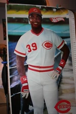 1984 DAVE PARKER Poster  Cincinnati Reds Hot Wheels Growth Poster 6+ Foot Tall