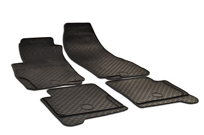Lengenfelder Gummimatten für Fiat Grande Punto 199 / Punto EVO + Gummi Fußmatten