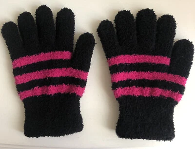 Paire de gants MOA, doux et chauds, bouclette effet velours - Photo 1/4