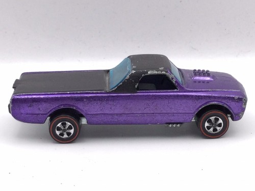 Hot Wheels Redline 1968 Custom Fleetside - Purple - Picture 4 of 10
