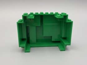 LEGO 1x Green Rock Panel 4 x 10 x 6 Rectangular BURP - Vestas 10268 4999 Rare