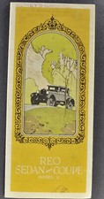 1926 Reo Motor Car Brochure Folder Coupe Sedan Nice Original 26