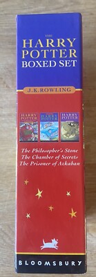 Harry Potter Box Set by J. K. Rowling Philosopher s Stone Chamber Secrets PA