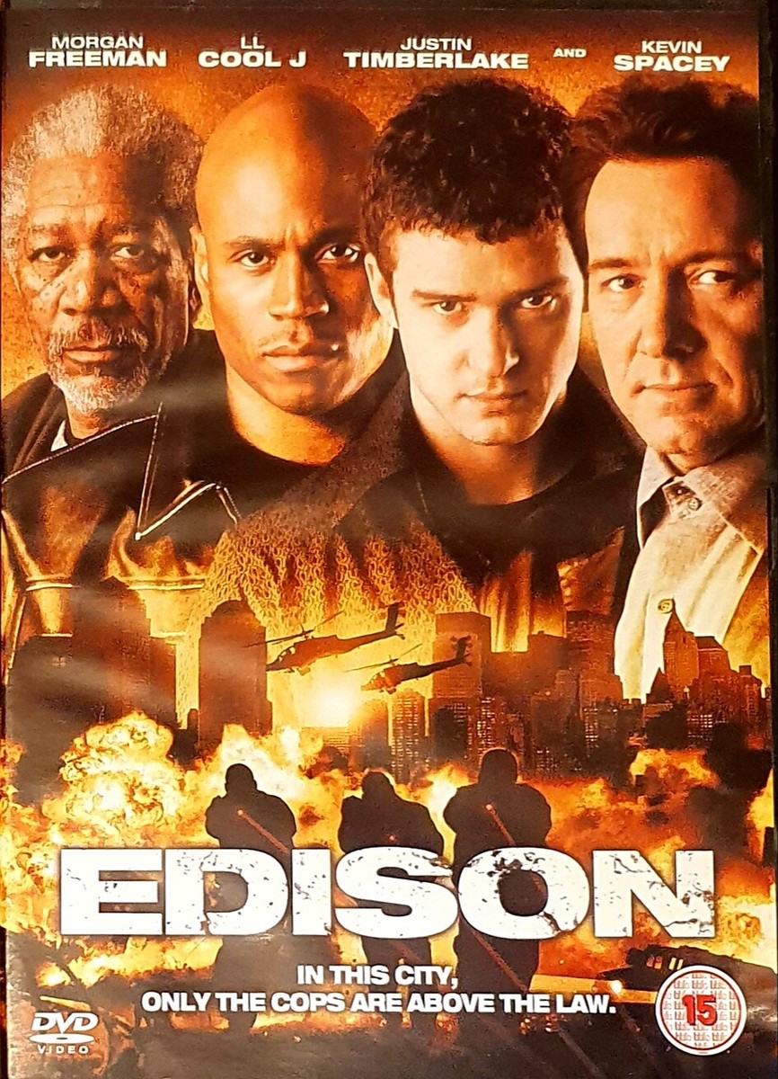 Edison (Dvd 2005) Morgan Freeman, Kevin Spacey, Justin Timberlake