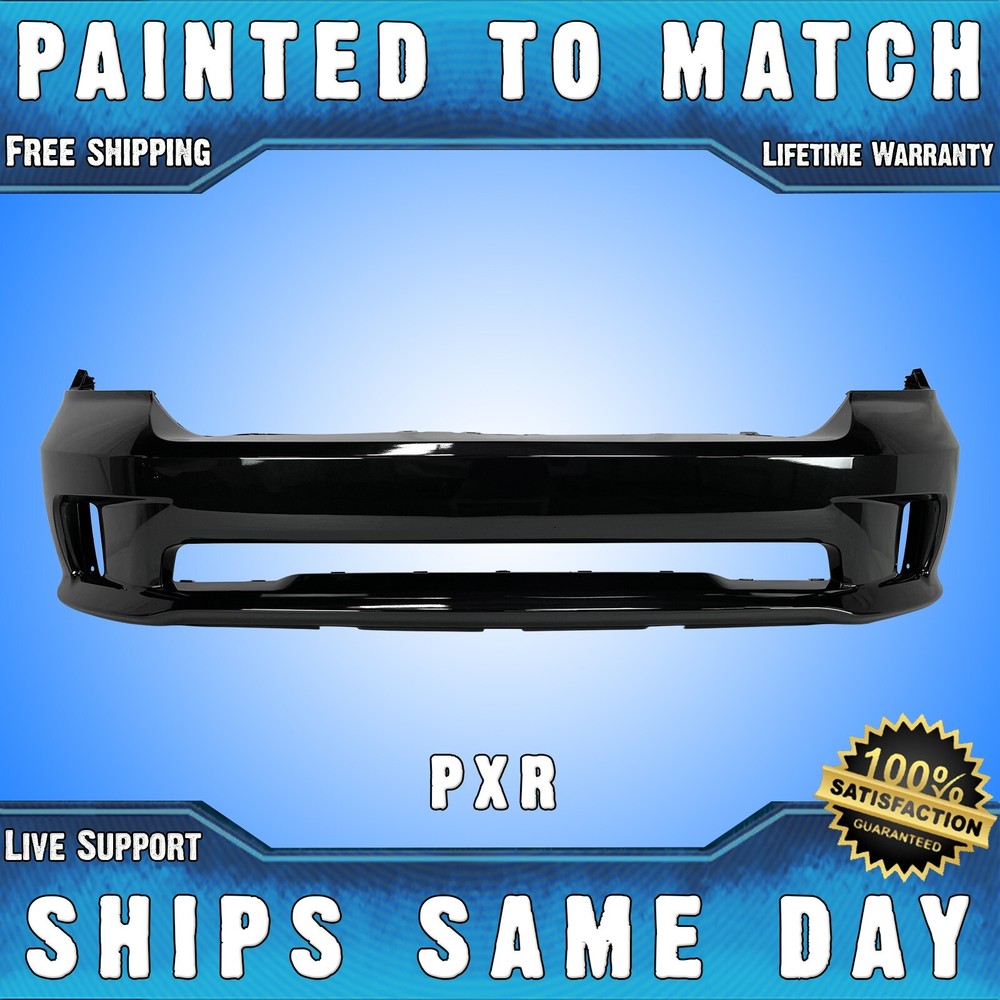 NEW *Painted PXR Black* Front Bumper Cover for 2013-2018 RAM 1500 Sport/Express
