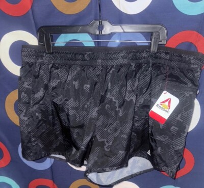 Reebok Women's All Around Shorts Relaxed Fit Black Plus Size XXL BRAND NEW