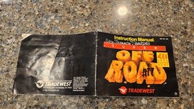 Super Off Road Nintendo NES Manual Only ~ Instruction Booklet 