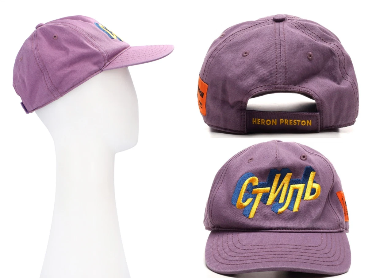 Heron Preston ????? Baseball Cap Baseball baseball cap Hat BNWT Violet