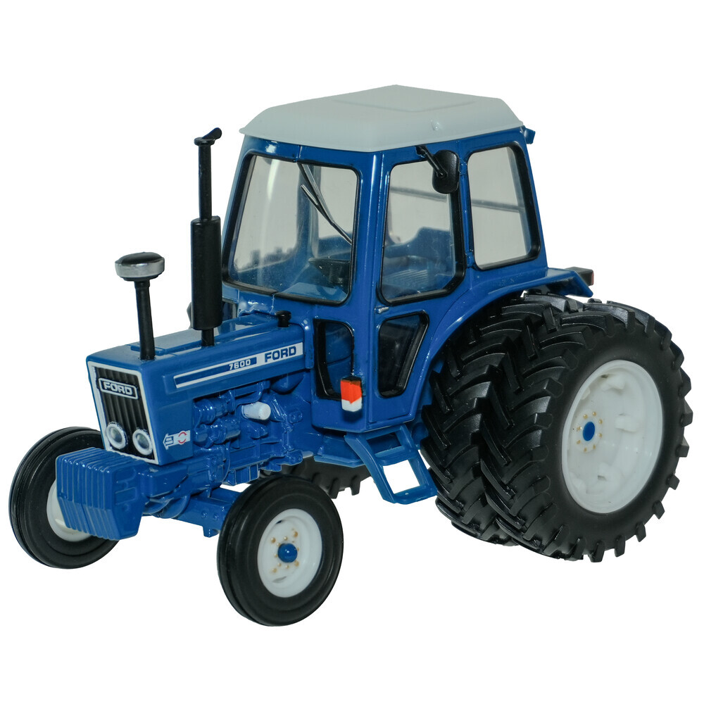Tracteur Britains Ford 7600 Jumelé - Échelle 1/32 - Neuf En Boîte (BRI43371)