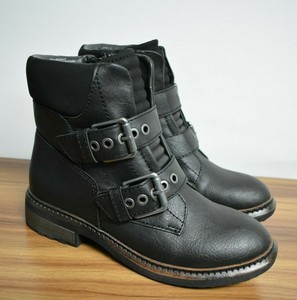 white mountain booties black